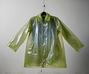 green shirt on a hanger