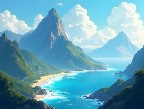 Majestic Mountain Landscape