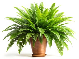 Obraz premium palm tree on white background