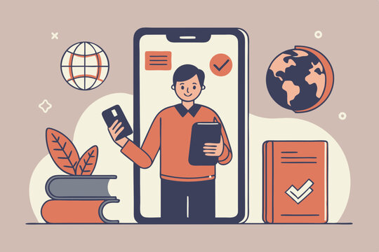 Online Education Access Global Learning Through Mobile