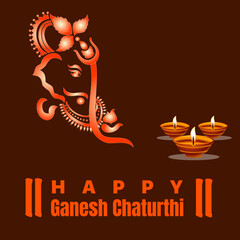 Lord Ganesha Vector image, Shree Ganesh ji, Hindu Lord Ganesha artwork, Ganesh Chaturthi festival of India, Lord Ganesha, Abstract, isolated, Religion, hindu, lord ganesha, 