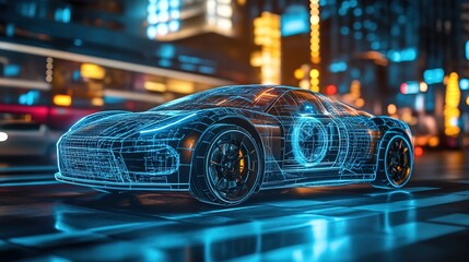 A futuristic car unlocking using advanced facial recognition