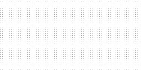 Black polka dots seamless pattern on white background. Halftone minimalist abstract modern arts dot
