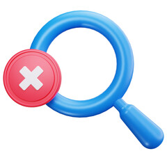 Fototapeta premium Wrong Result Search