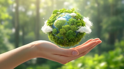 Protecting our planet a greener future in our hands