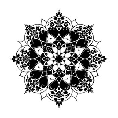 Stylized floral drawing, traditional Ottoman Turkish art, Iznik style decorative design element. Tazhib Eslimi Art Iranian Text Box Floral Vector. Turkish Ottoman style ornamental.
