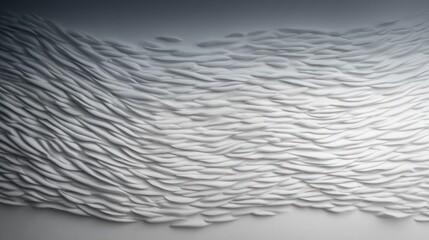 Abstract relief wall panel