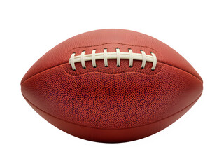 Football isolated transparent background.