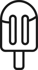 Popsicle  Vector icon