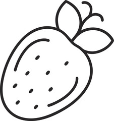 sweet potato icon, sweet potato vector illustration-simple illustration of sweet potato, perfect for sweet potato logos and icons