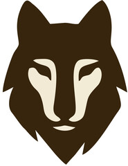 This wolf logo embraces a minimalist and geometric design with bold, sharp lines that highlight its fierce presence. The red and orange color scheme symbolizes energy, passion, and strength, giving th