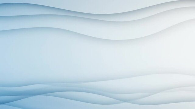 Abstract blue background with soft waves