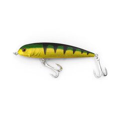 Fishing Lure Isolated on Transparent Background