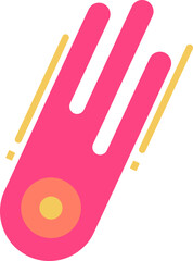 Universe Space Flat Icon Element