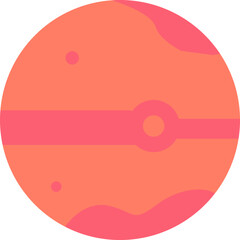 Universe Space Flat Icon Element