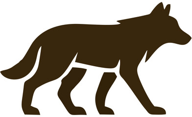 This wolf logo embraces a minimalist and geometric design with bold, sharp lines that highlight its fierce presence. The red and orange color scheme symbolizes energy, passion, and strength, giving th