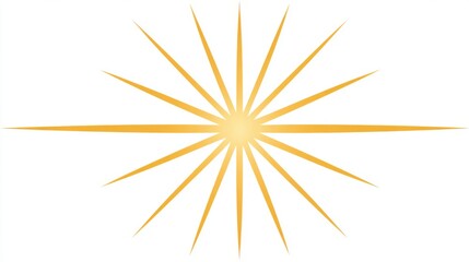 Starburst & Sunburst Vector Elements: Radiant Star-Shaped Design Assets