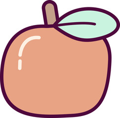 Fruit And Vegetables Icon Element