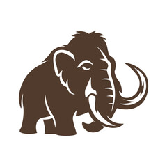 Mammoth icon logo design