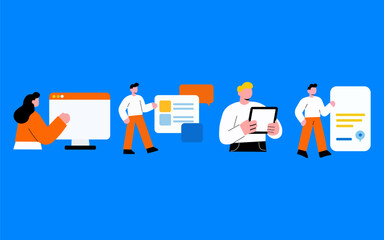 Team Collaboration and Communication in a Modern Office