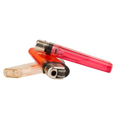 Lighter pile on white tool smoke