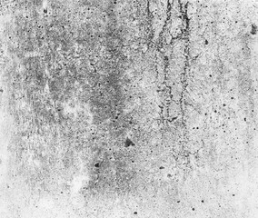 Wall crack grey cement background, old abstract rough stone floor concretet backdrop, effect structure vintage wallpaper damaged plaster stucco ancient antique.