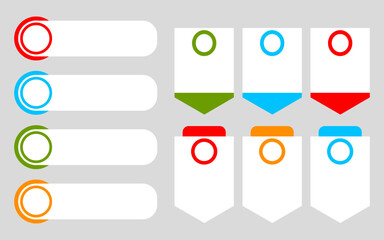Colorful infographic featuring vibrant colors and white text boxes. 