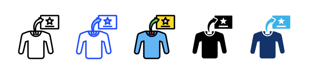 Brand Icon Collection With Multiple Styles