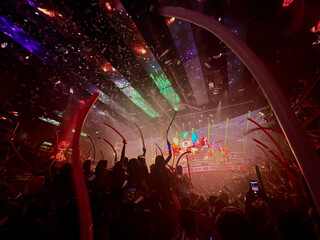 Party club in Cancun, Mexico