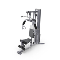 Gym Machine Isolated on Transparent Background