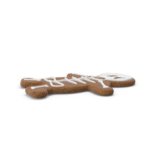 Halloween Cookie Man Isolated on Transparent Background