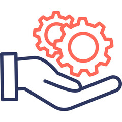 Service line color icon