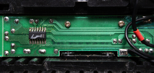 Printed Circuit Board banner background