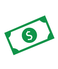 Money clip art design on plain white transparent isolated background for sign, decal, card, shirt, hoodie, sweatshirt, apparel, tag, mug, icon, poster or badge