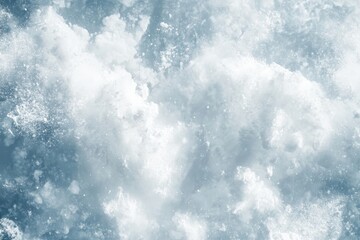 Flour Splash. Abstract Powder Cloud Design with White Dust Texture