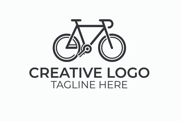 Fototapeta premium bicycle logo design