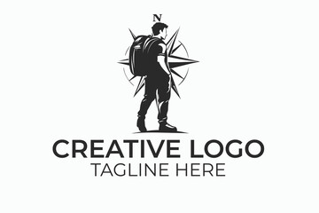 Fototapeta premium silhouette of a man