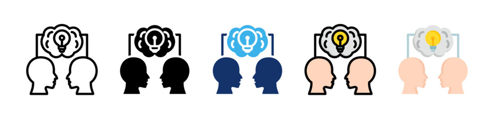 Transfer Learning Icon Collection With Multiple Styles