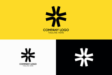 start or snow fall icon or community or family icon best for ngo, society or wellness group
