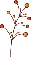 Autumn Berry Branch

