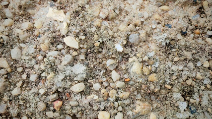 Aggregate Blend, Mixed Sand and Stone for Construction