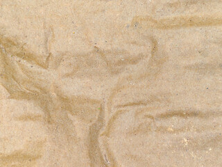 Distressed Brown Paper Texture with Creases and Stains