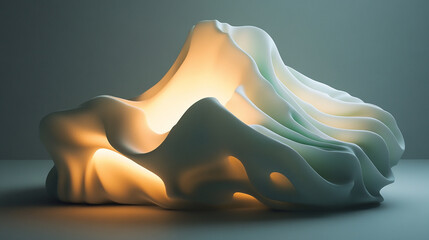 abstract organic nature shape form