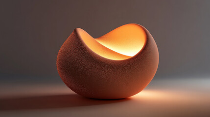abstract organic 3D nature shape