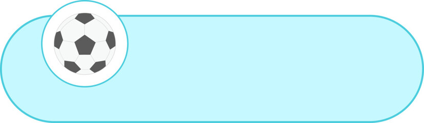 Obraz premium Sports Label Text Box