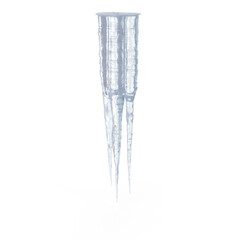 Three Hanging Icicles Cluster Isolated on Transparent Background