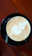 cup of coffee with milk