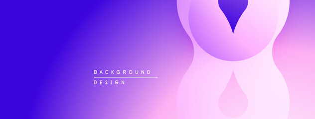 Abstract gradient background. Soft purple, pink hues blend smoothly. Modern design element for digital projects. Minimalist aesthetic.