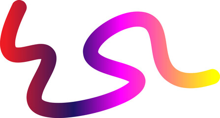 3D abstract colorful fluid shape background