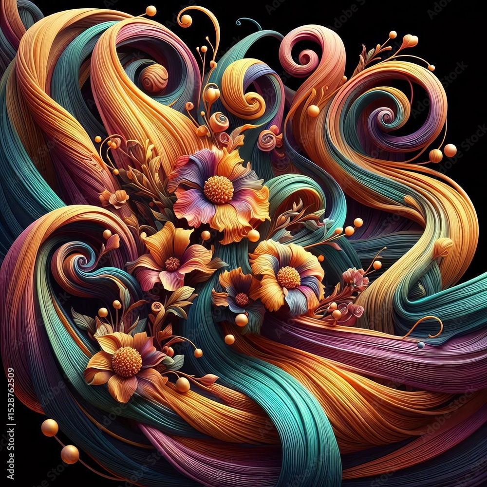 Canvas Prints silk similar to regular georgette but
